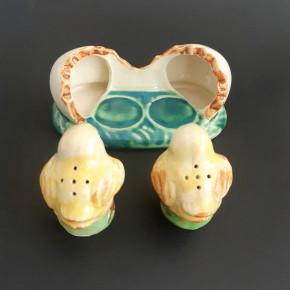 VTG Hatching Chicks in Eggs Shell Salt & Pepper Shakers Chicken Easter Farmhouse - Picture 12 of 13